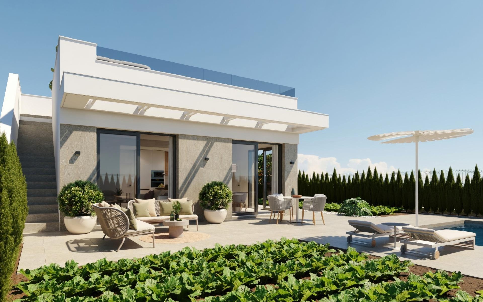 Nouvelle Construction - Villa - Fuente Álamo - Hacienda Del Álamo Golf