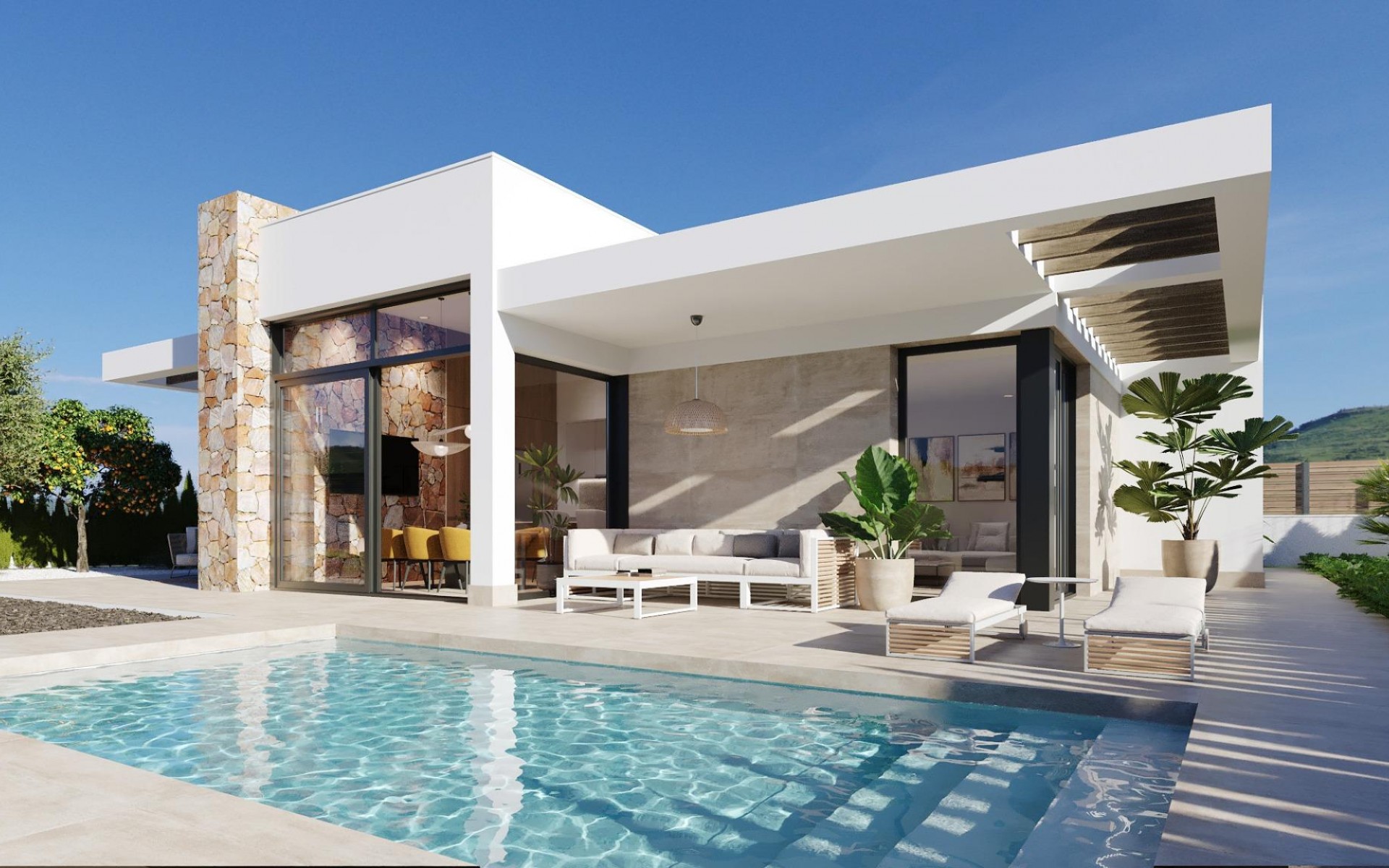 Nouvelle Construction - Villa - Fuente Álamo - Hacienda del Alamo