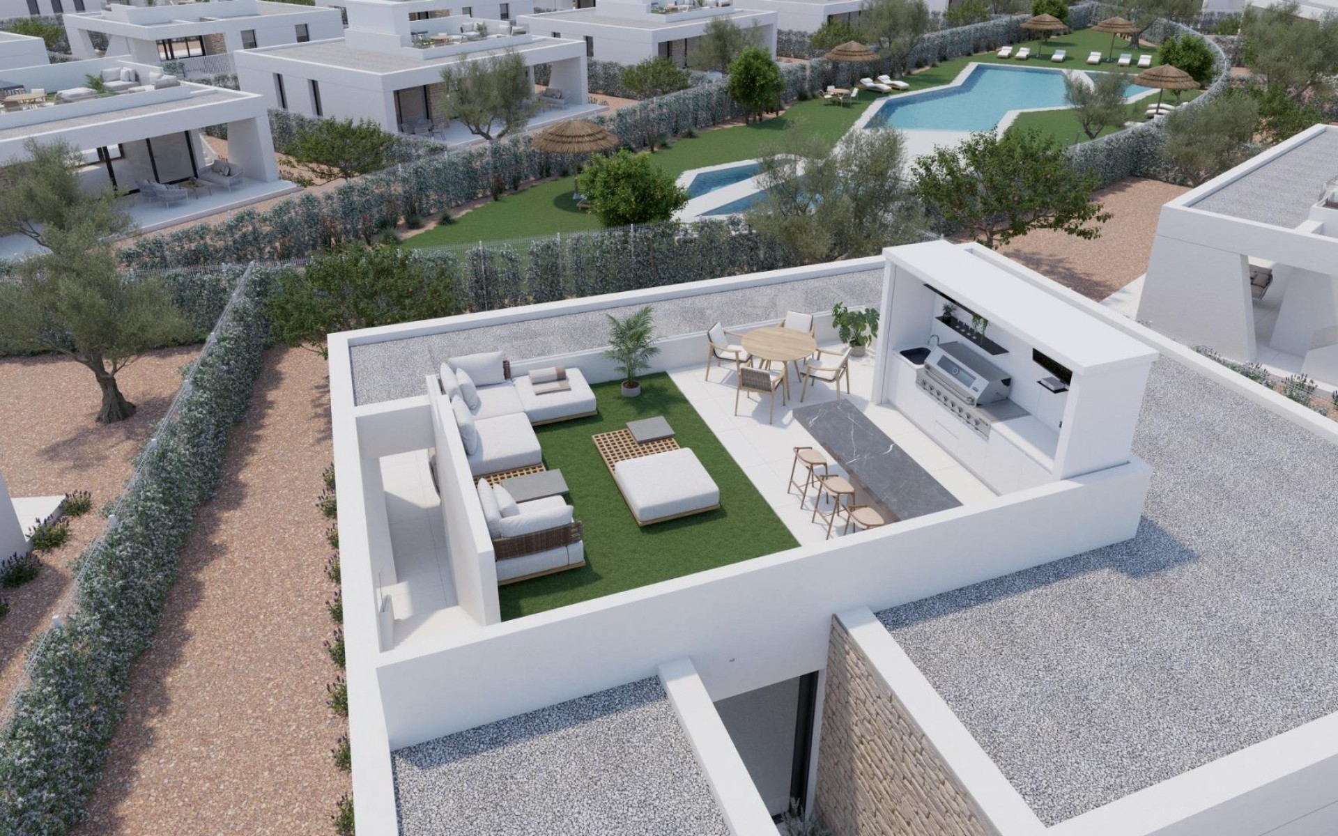 Nouvelle Construction - Villa - Fuente Álamo - Hacienda del Alamo