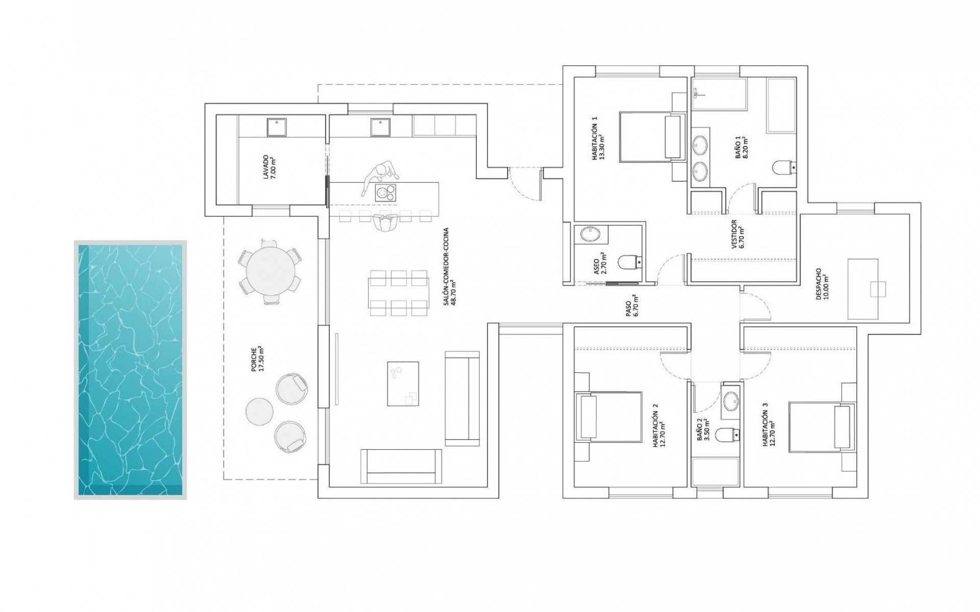 Nouvelle Construction - Villa - Monforte del Cid - La Capitana
