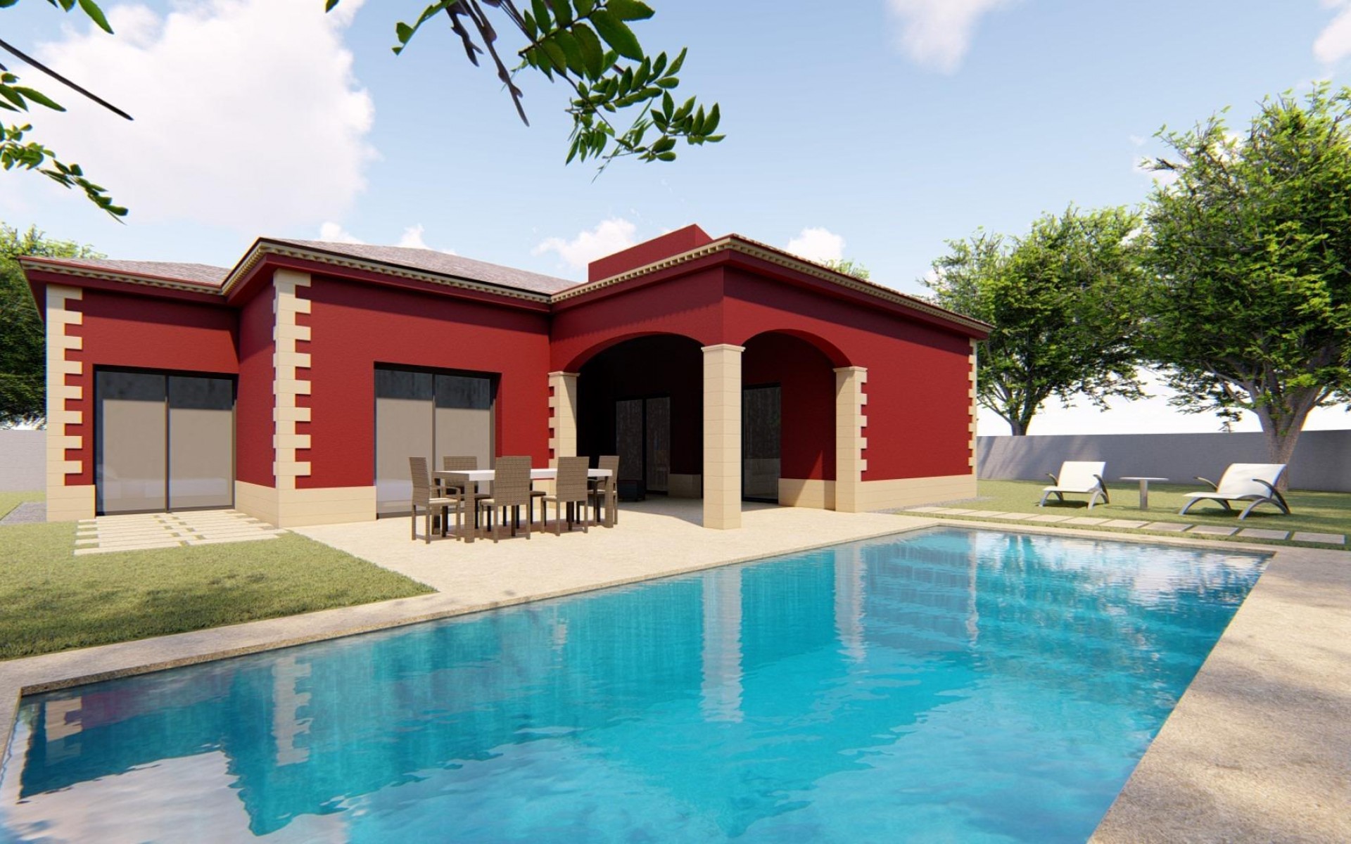 Nouvelle Construction - Villa - Pinoso - Campo