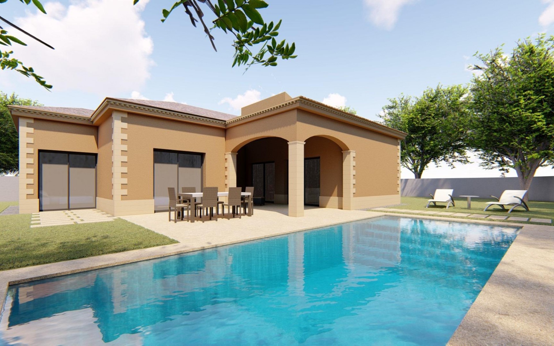 Nouvelle Construction - Villa - Pinoso - Campo