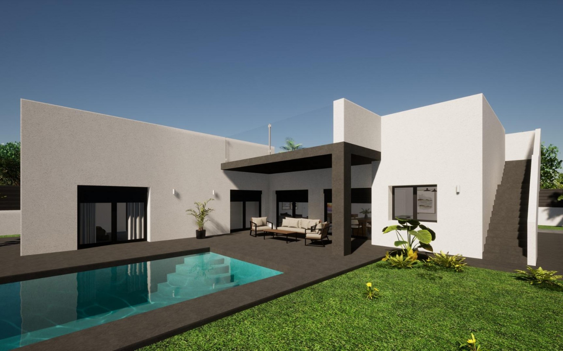 Nouvelle Construction - Villa - Pinoso - Campo