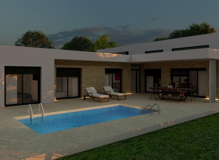 Nouvelle Construction - Villa - Pinoso - Campo