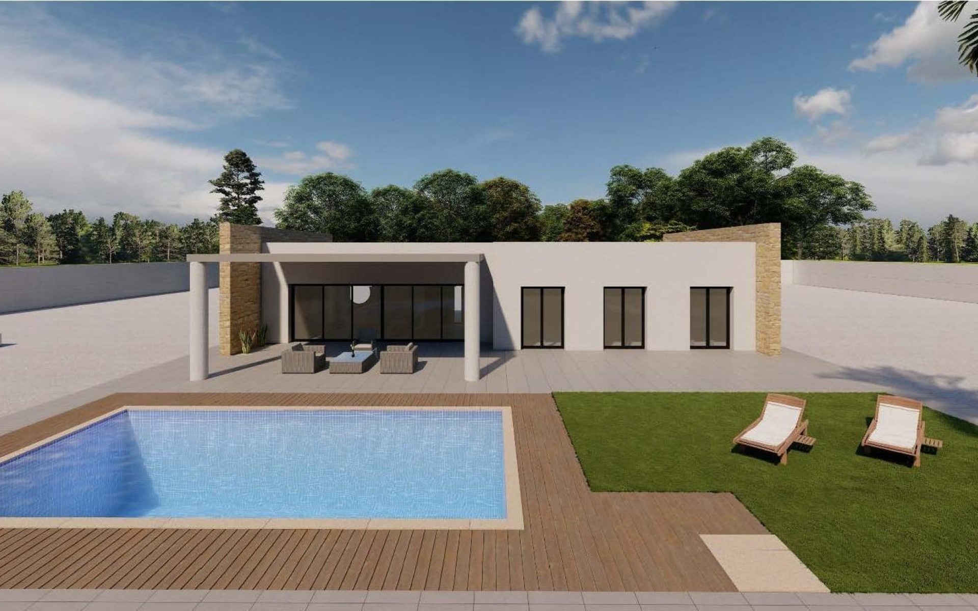 Nouvelle Construction - Villa - Pinoso - Campo