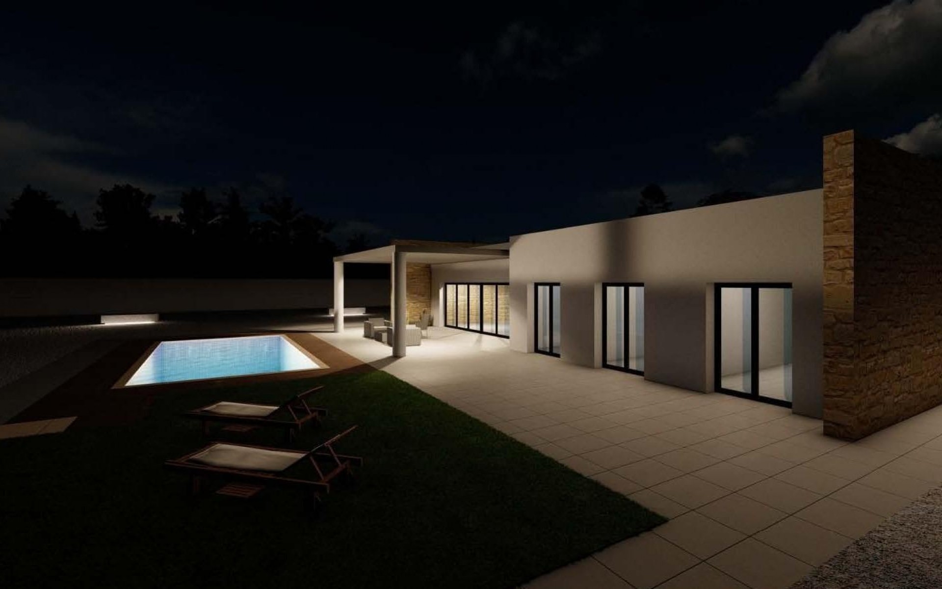 Nouvelle Construction - Villa - Pinoso - Campo