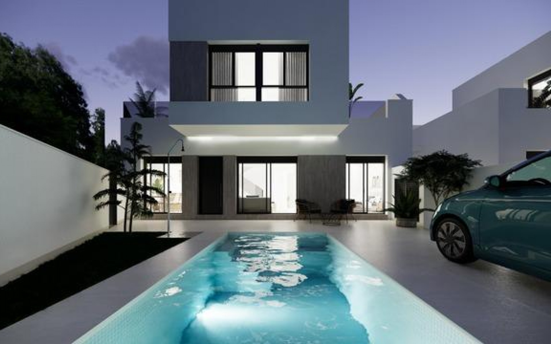 Nouvelle Construction - Villa - San Fulgencio - Polideportivo