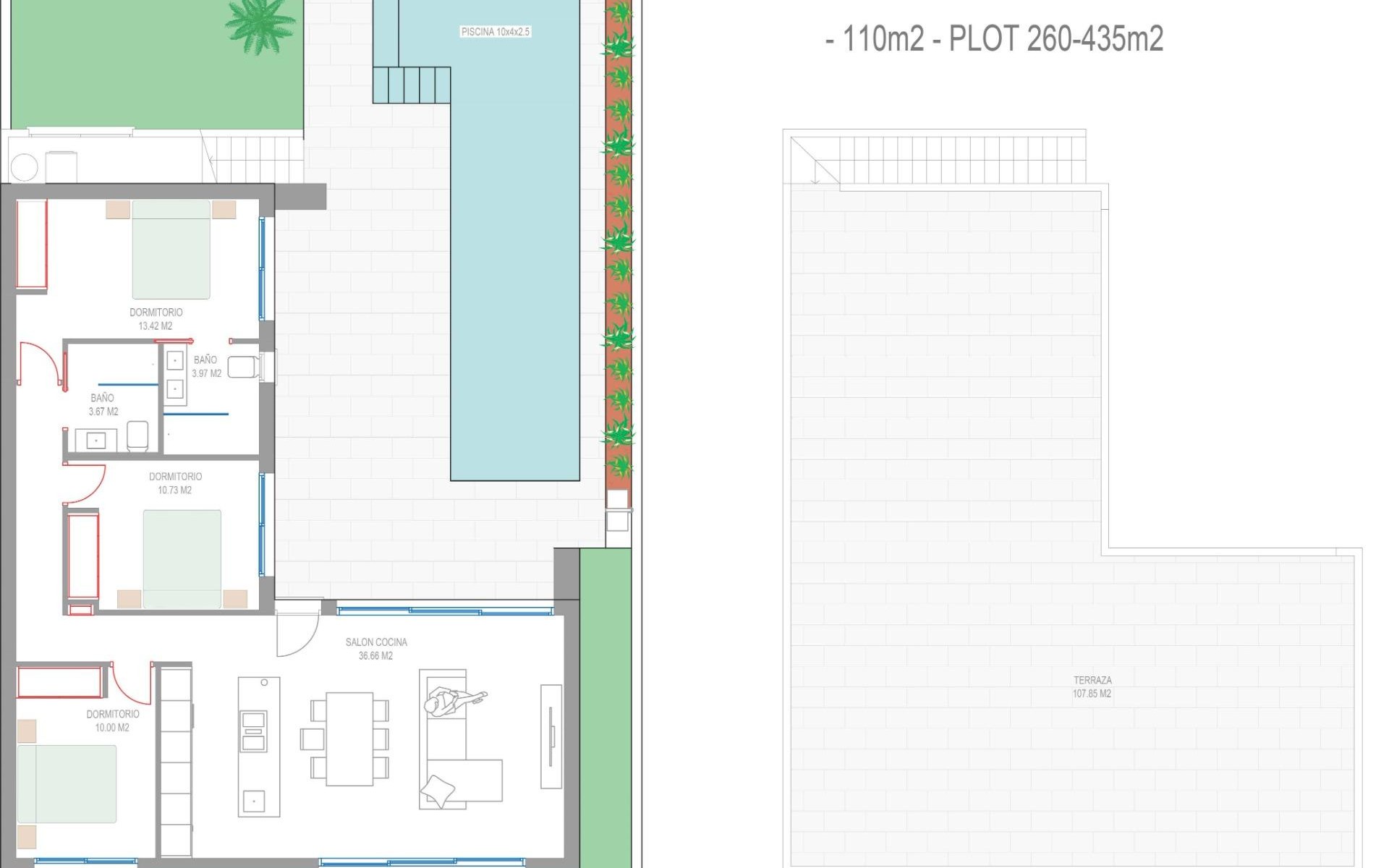 Nouvelle Construction - Villa - San Javier - Parque del doce