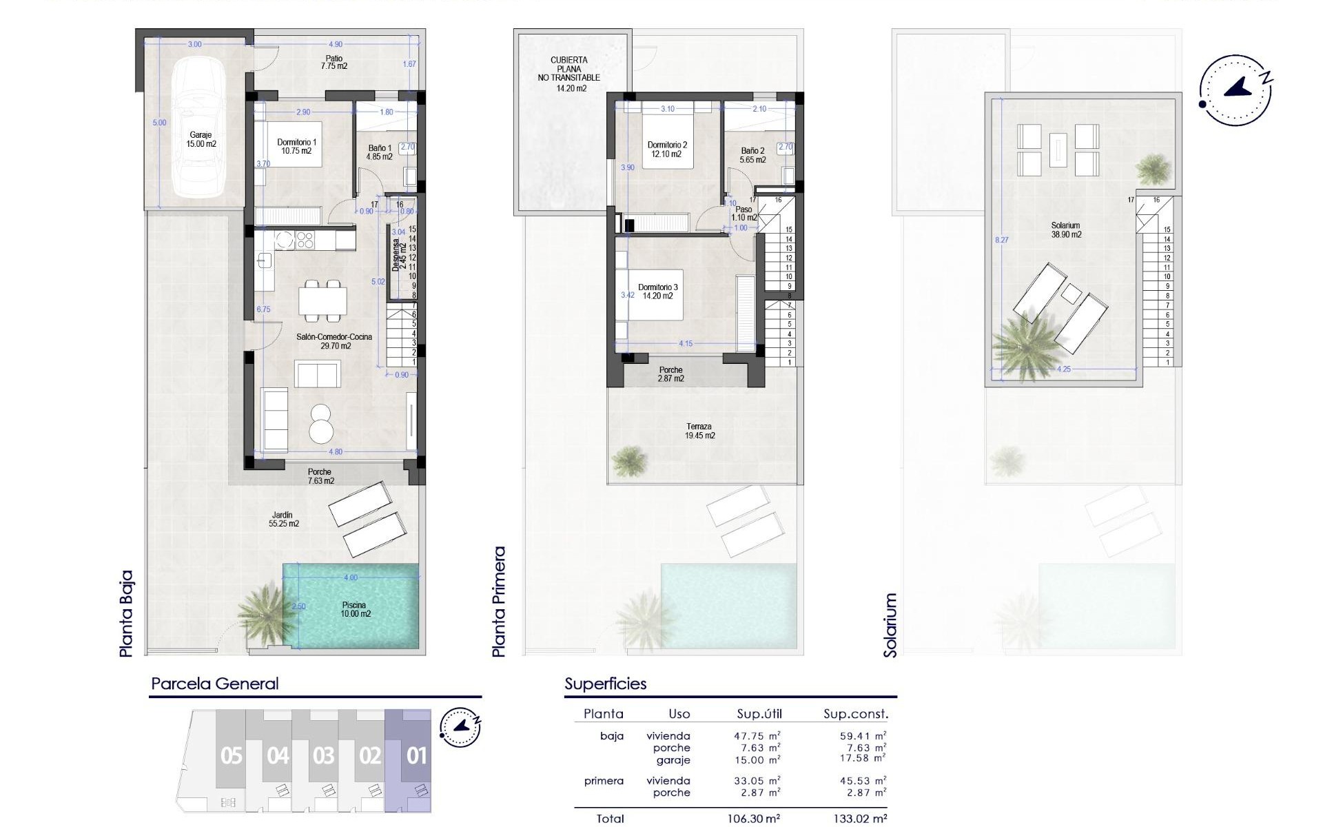 Nouvelle Construction - Villa - San Pedro del Pinatar - Polideportivo