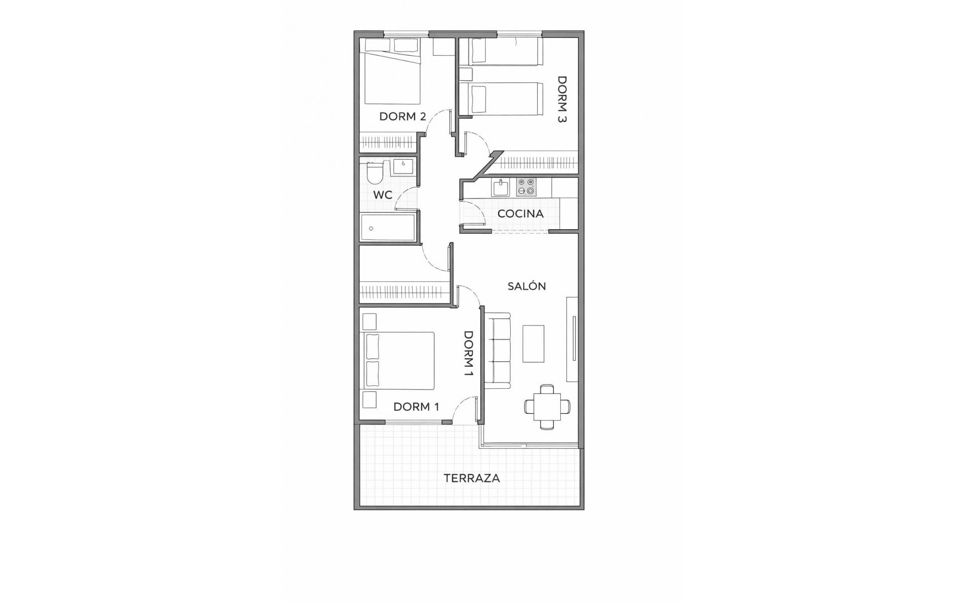 Resale - Apartment - Campoamor