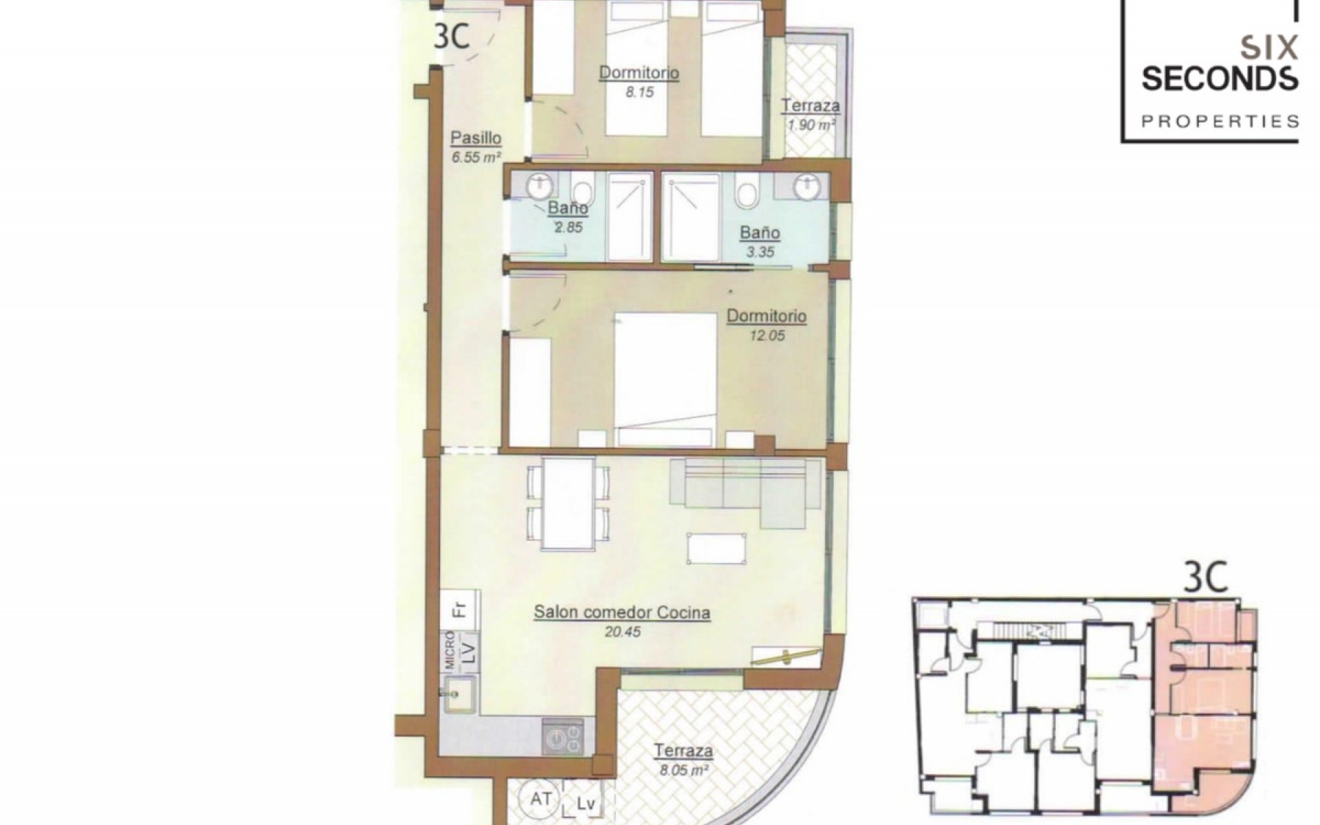Resale - Appartement - Torrevieja - Playa del Cura