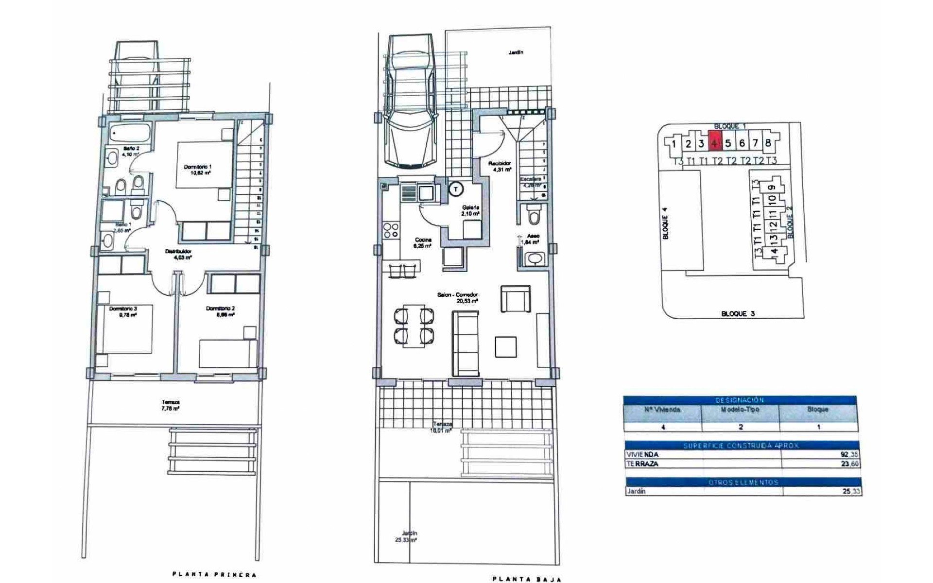 Resale - Rijtjes huis - Ciudad Quesada
