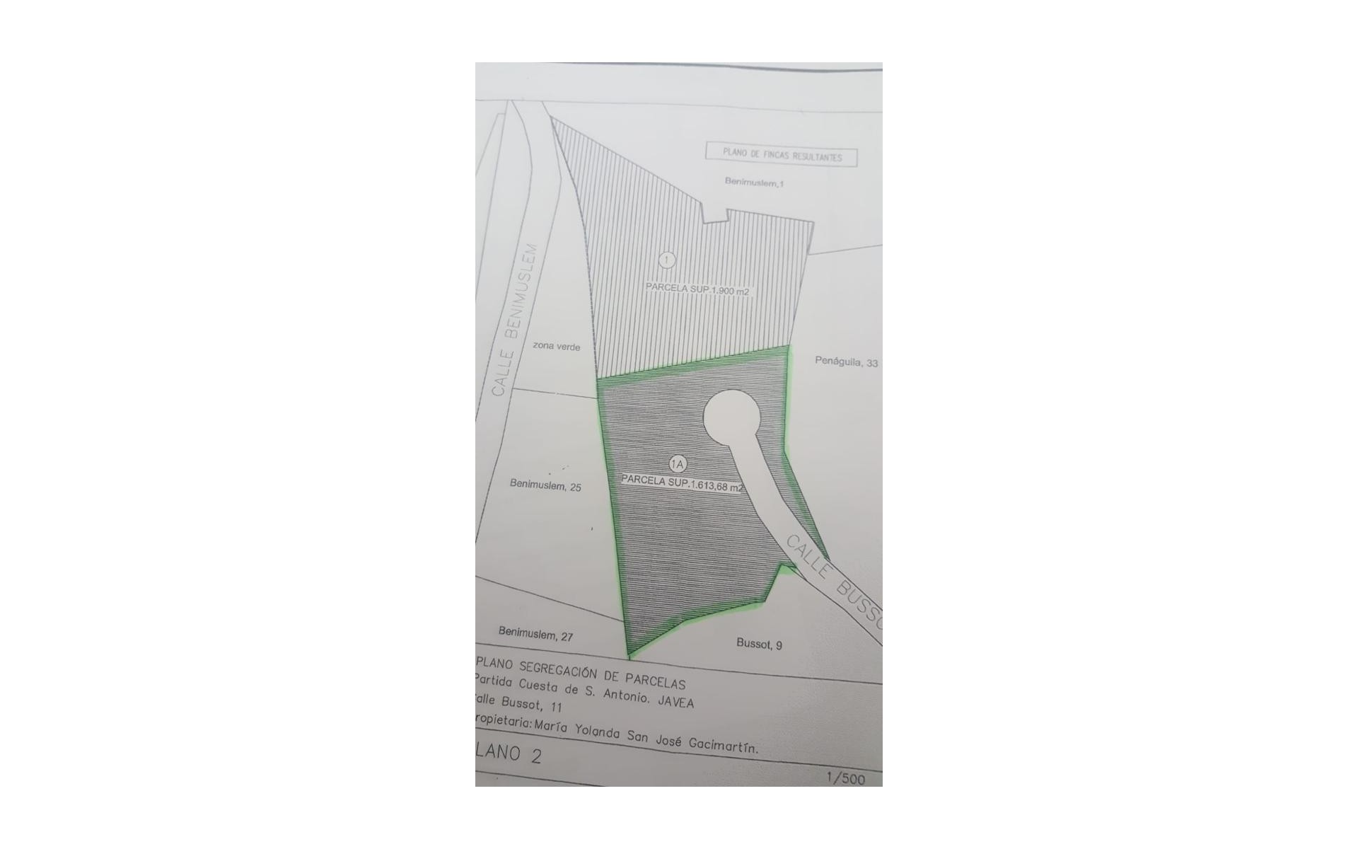 zum Verkauf - Land - Jávea - Xàbia - Jávea - Xàbia Centro